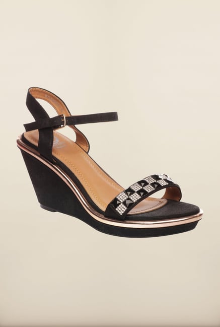 Pavers England Black Wedges Pavers England Black Wedges