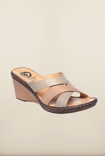 Pavers England Beige Wedges Pavers England Beige Wedges
