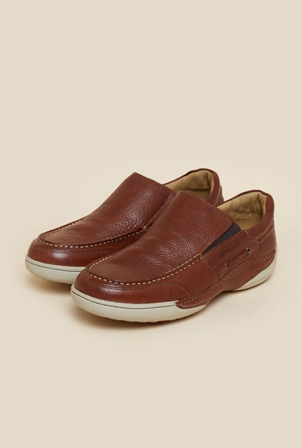 Da Vinchi by Metro Brown Leather Casual Shoes Da Vinchi by Metro Brown Leather Casual Shoes