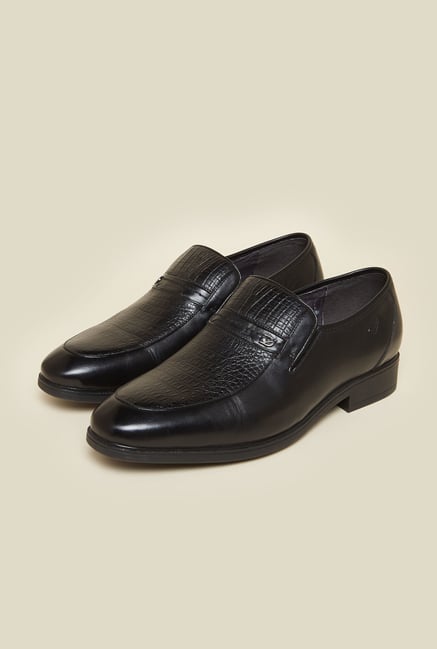 Da Vinchi by Metro Black Leather Shoes Da Vinchi by Metro Black Leather Shoes
