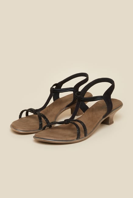 Metro Black Casual Sandals Metro Black Casual Sandals