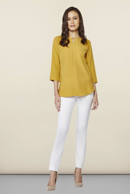 AND Mustard Solid Top AND Mustard Solid Top