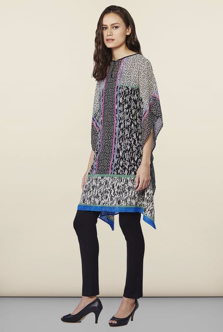 AND Black & White Printed Tunic AND Black & White Printed Tunic