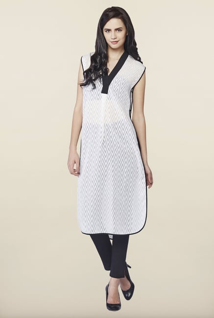AND Cream Aztec Print Tunic AND Cream Aztec Print Tunic