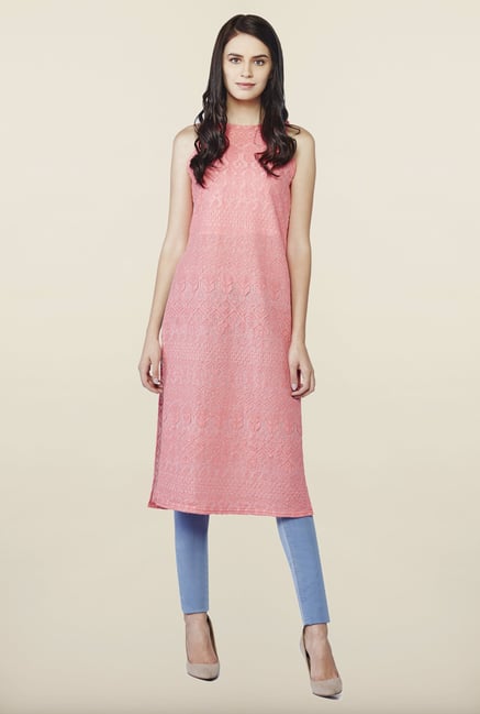 AND Peach Sleeveless Tunic AND Peach Sleeveless Tunic