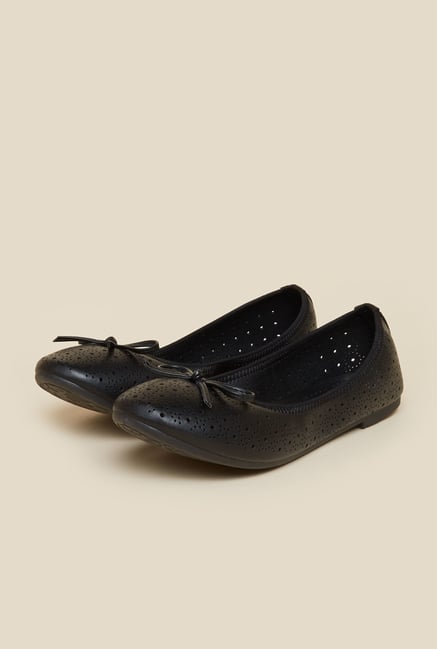 Metro Black Flat Ballerinas Metro Black Flat Ballerinas