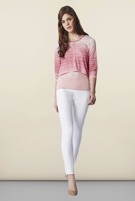 AND Pink Striped Top AND Pink Striped Top