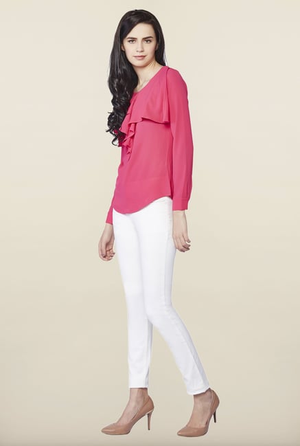 AND Hot Pink Solid Top AND Hot Pink Solid Top