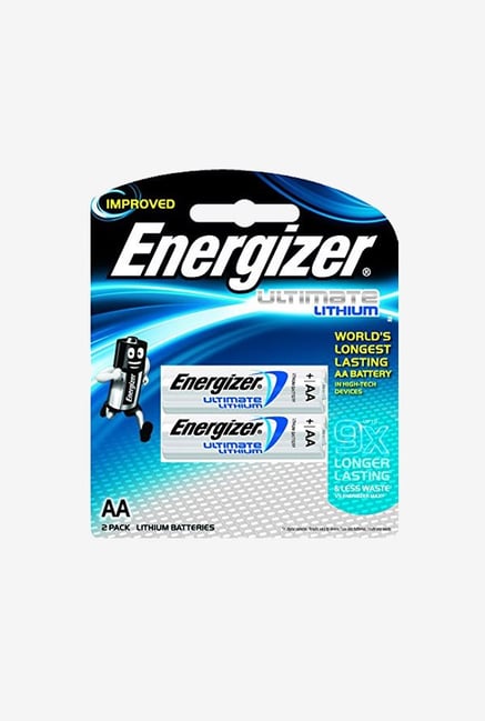 Energizer AA FR6 700mAh NiMH Battery Silver (Pack of 2) Energizer AA FR6 700mAh NiMH Battery Silver (Pack of 2)