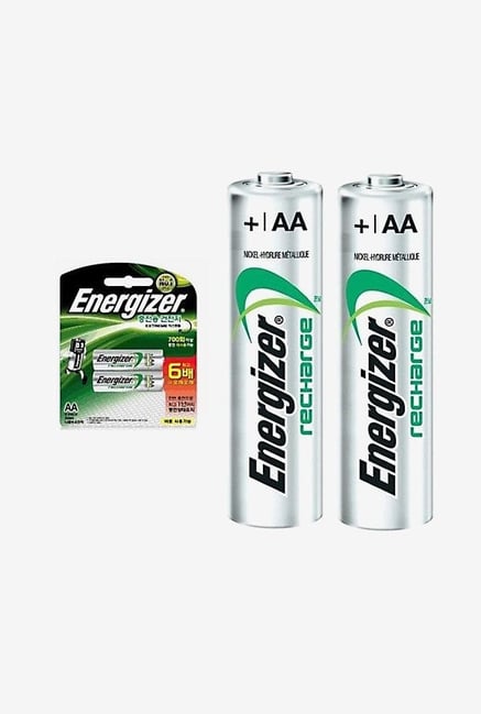 Energizer LR6 AA Alkaline Battery White (Pack of 2) Energizer LR6 AA Alkaline Battery White (Pack of 2)