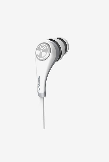 iFrogz Audio Ear Pollution Plugz Mobile With Mic White iFrogz Audio Ear Pollution Plugz Mobile With Mic White