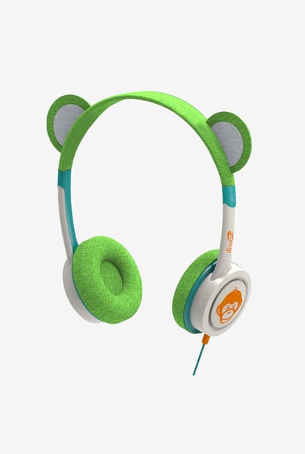 iFrogz Little Rockers Costume Headphones Green Monkey iFrogz Little Rockers Costume Headphones Green Monkey