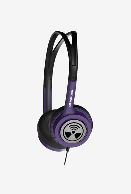 iFrogz Audio Ear Pollution Toxix Headphones Purple iFrogz Audio Ear Pollution Toxix Headphones Purple