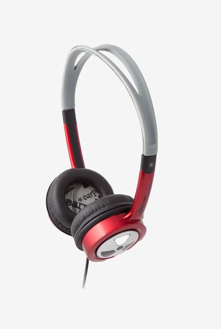 iFrogz Audio Ear Pollution Toxix Headphones Red iFrogz Audio Ear Pollution Toxix Headphones Red
