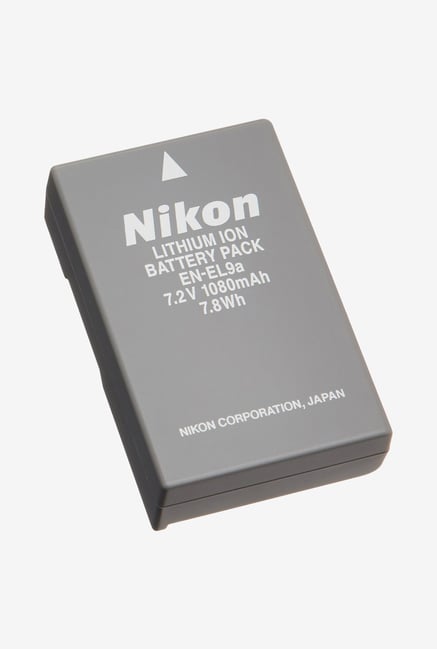 Nikon EN-EL 9a Rechargeable Li-ion Battery Grey Nikon EN-EL 9a Rechargeable Li-ion Battery Grey