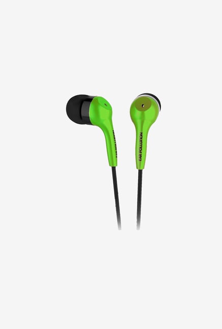 iFrogz EarPollution Bolt Earbuds Green iFrogz EarPollution Bolt Earbuds Green