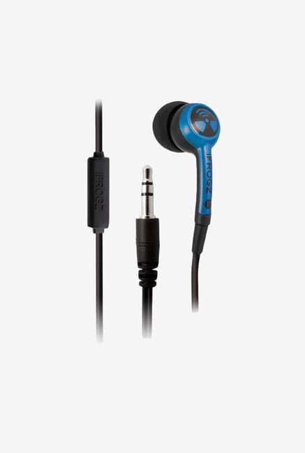 iFrogz EarPollution Plugz Blue & Black iFrogz EarPollution Plugz Blue & Black