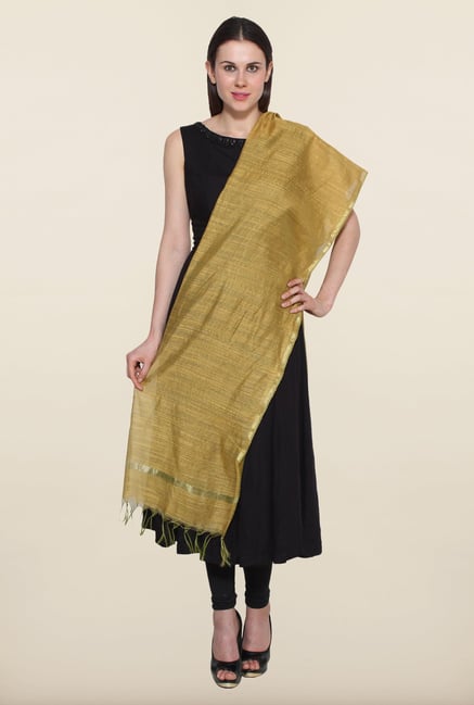 Aurelia Gold Striped Dupatta Aurelia Gold Striped Dupatta