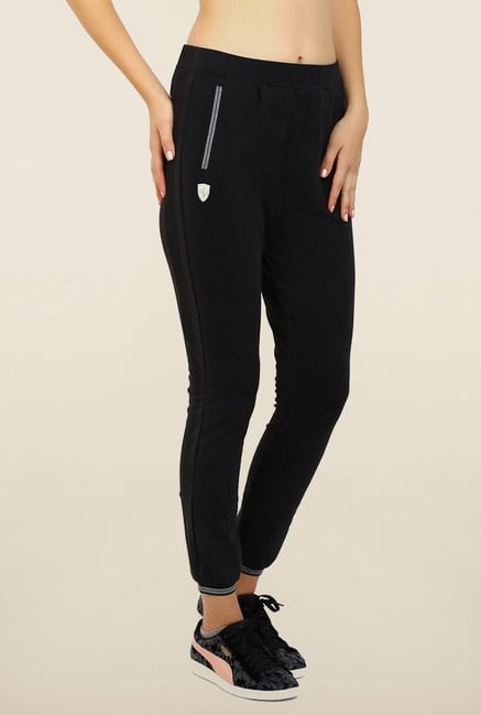 Puma Black Solid Ferrari Sweat Pants Puma Black Solid Ferrari Sweat Pants