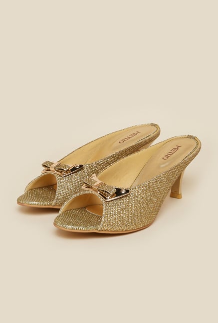 Metro Antique Gold Stiletto Sandals Metro Antique Gold Stiletto Sandals