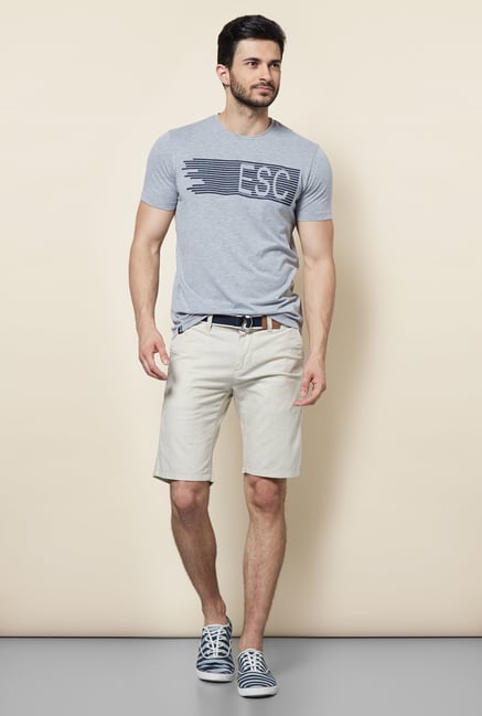 Easies Grey Casual T-Shirt Easies Grey Casual T-Shirt