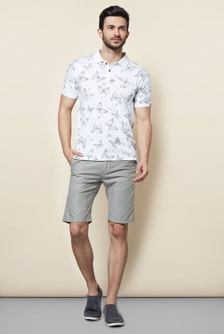 Easies White Polo T-Shirt Easies White Polo T-Shirt