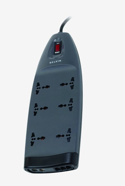 Belkin F9S623VZB2M Surge Protector (Grey) Belkin F9S623VZB2M Surge Protector (Grey)