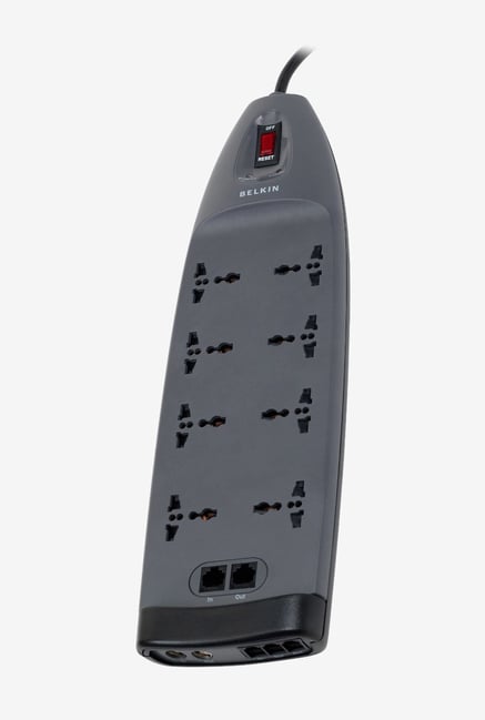 Belkin F9G826VZB3M Surge Protector (Grey) Belkin F9G826VZB3M Surge Protector (Grey)
