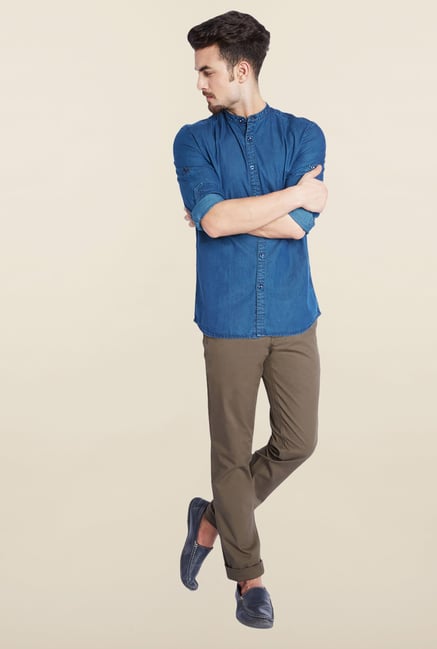 Parx Brown Chinos Parx Brown Chinos