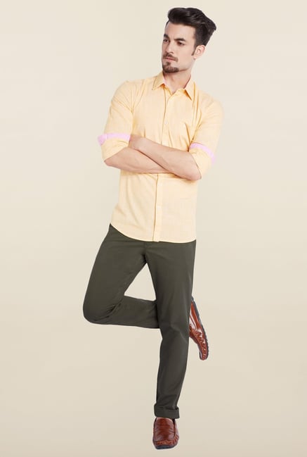Parx Olive Chinos Parx Olive Chinos