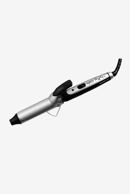 Agaro Insta Curl 1129 Hair Curler Black & Silver Agaro Insta Curl 1129 Hair Curler Black & Silver