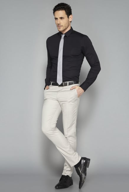 Weststreet Black Solid Shirt Weststreet Black Solid Shirt