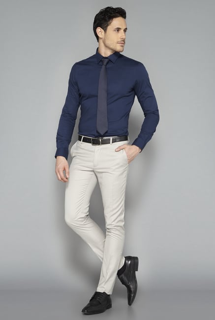 Weststreet Navy Solid Shirt Weststreet Navy Solid Shirt