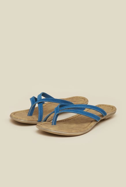 Mochi Blue Thong Sandals Mochi Blue Thong Sandals