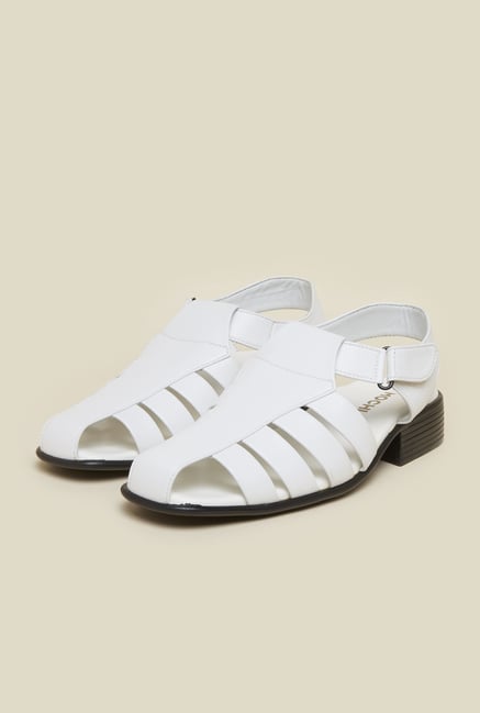 Mochi White Fisherman Casual Sandals Mochi White Fisherman Casual Sandals
