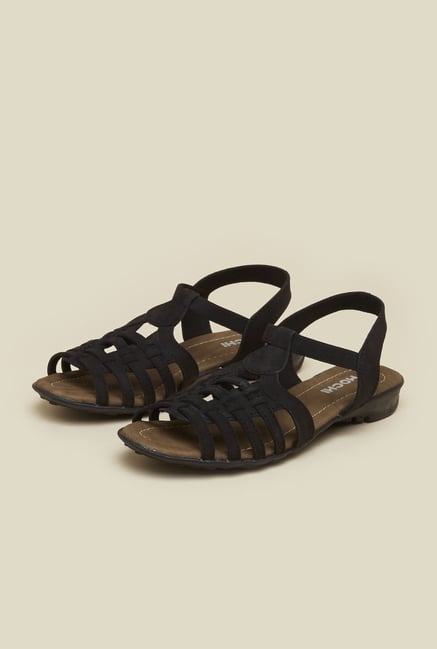 Mochi Black Huarache Sandals Mochi Black Huarache Sandals