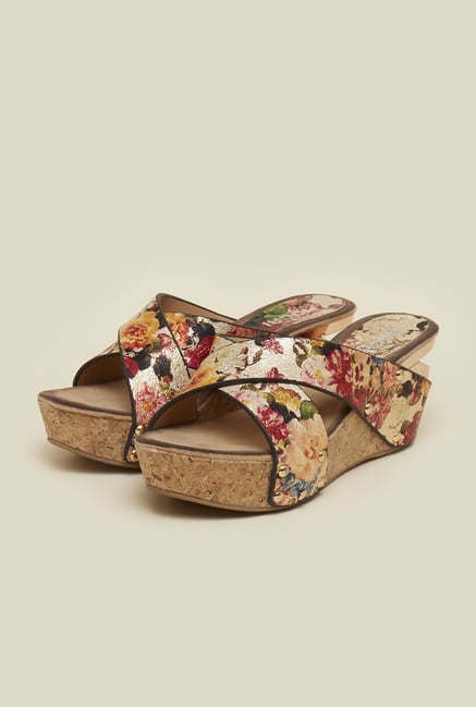 Mochi Multicolor Platform Sandals Mochi Multicolor Platform Sandals