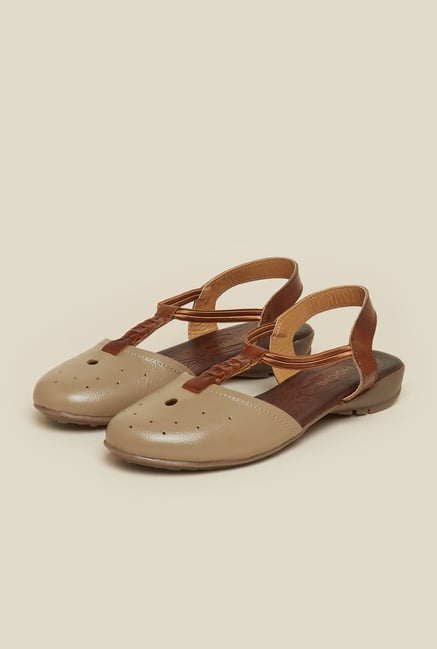 Mochi Beige Back Strap Sandals Mochi Beige Back Strap Sandals