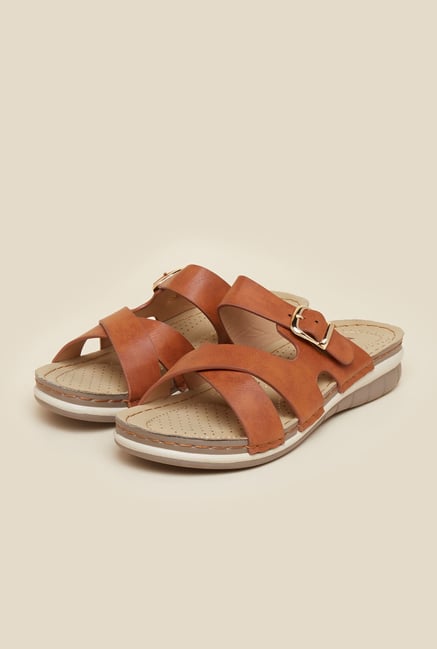 Mochi Tan Casual Sandals Mochi Tan Casual Sandals