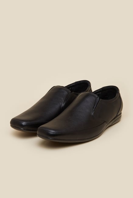 Mochi Black Leather Formal Shoes Mochi Black Leather Formal Shoes
