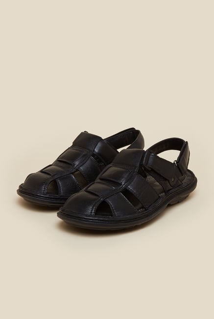 Mochi Black Fisherman Sandals Mochi Black Fisherman Sandals