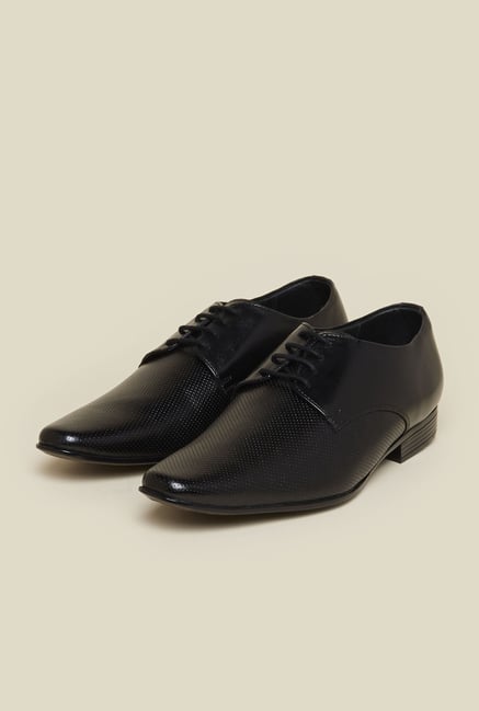 Mochi Black Leather Formal Shoes Mochi Black Leather Formal Shoes