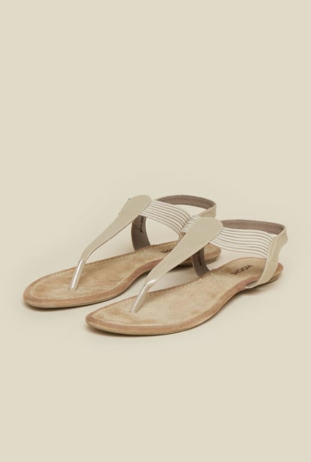 Mochi Beige Back Strap Sandals Mochi Beige Back Strap Sandals