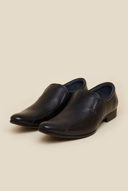 Mochi Black Leather Shoes Mochi Black Leather Shoes