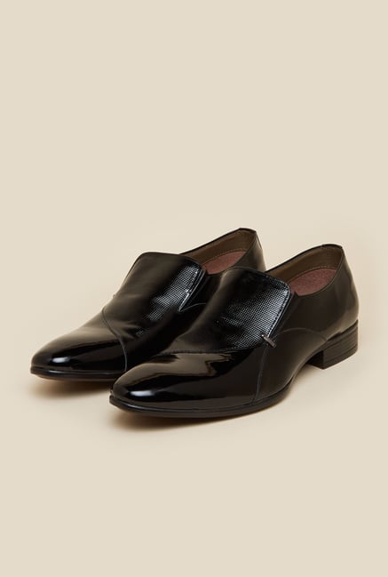 Mochi Black Leather Shoes Mochi Black Leather Shoes
