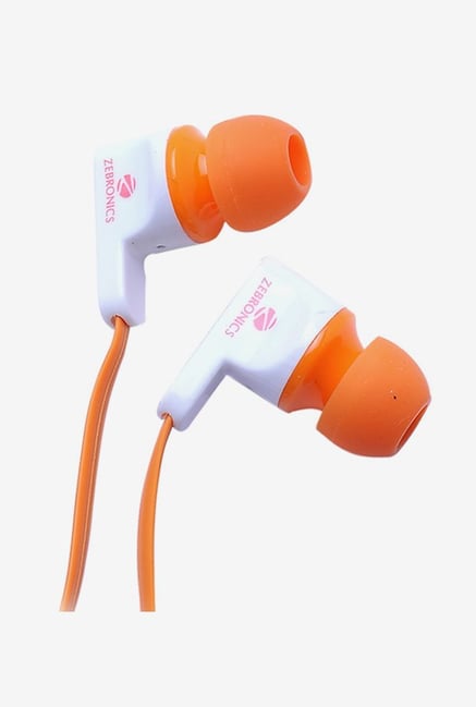 Zebronics EM 950 In The Ear Headphones Orange Zebronics EM 950 In The Ear Headphones Orange