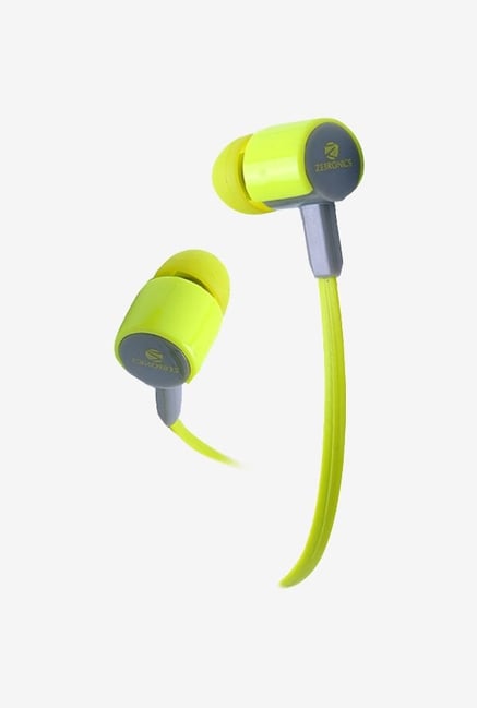 Zebronics EM 850 In The Ear Headphones Green Zebronics EM 850 In The Ear Headphones Green