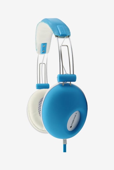 Zebronics Hiphop Over The Ear Headsets Blue Zebronics Hiphop Over The Ear Headsets Blue