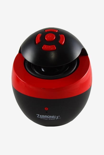 Zebronics Kettle Bluetooth Speaker Black & Red Zebronics Kettle Bluetooth Speaker Black & Red