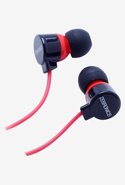 Zebronics EM 600 In The Ear Headphones Red Zebronics EM 600 In The Ear Headphones Red